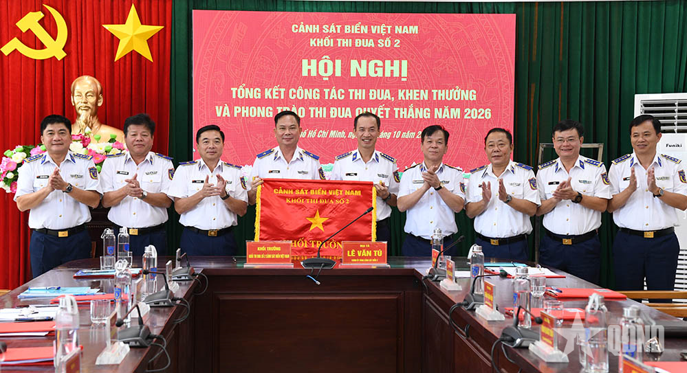 Khối thi đua số 2 (Cảnh sát biển Việt Nam) thi đua toàn diện, hiệu quả